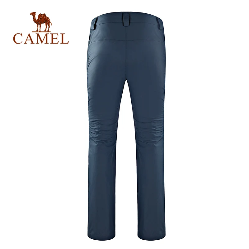 CAMEL мужские и женские походные брюки, уличные флисовые брюки, водонепроницаемые ветрозащитные тепловые спортивные тактические треккинговые брюки
