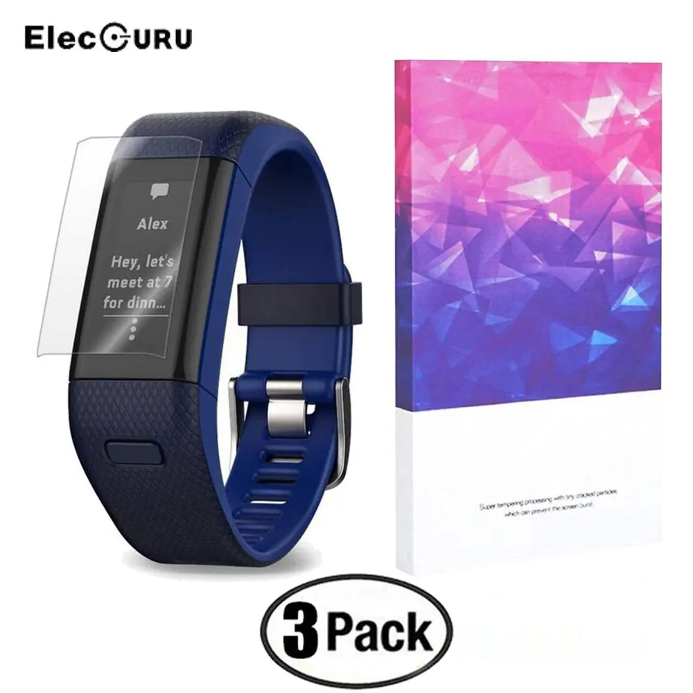 Для часы Garmin vivosmart HR + Экран протектор Смарт защитный Ультрапрозрачная пленка