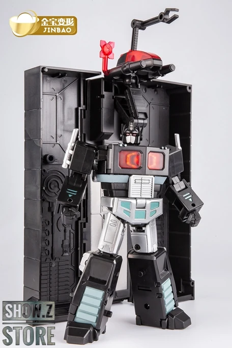 [Show.Z Store] Jinbao JB DF-04B DF04B Revenge Warrior Oversized OS DX9 X34B Plissken Black Nemesis Transformation Action Figure | Игрушки и