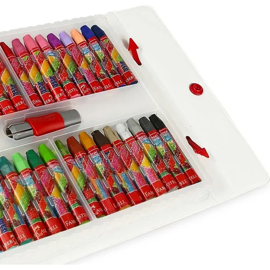 Оригинальный Faber-Castell с пластиковой сумкой карандаш 36 цветов масляная пастель