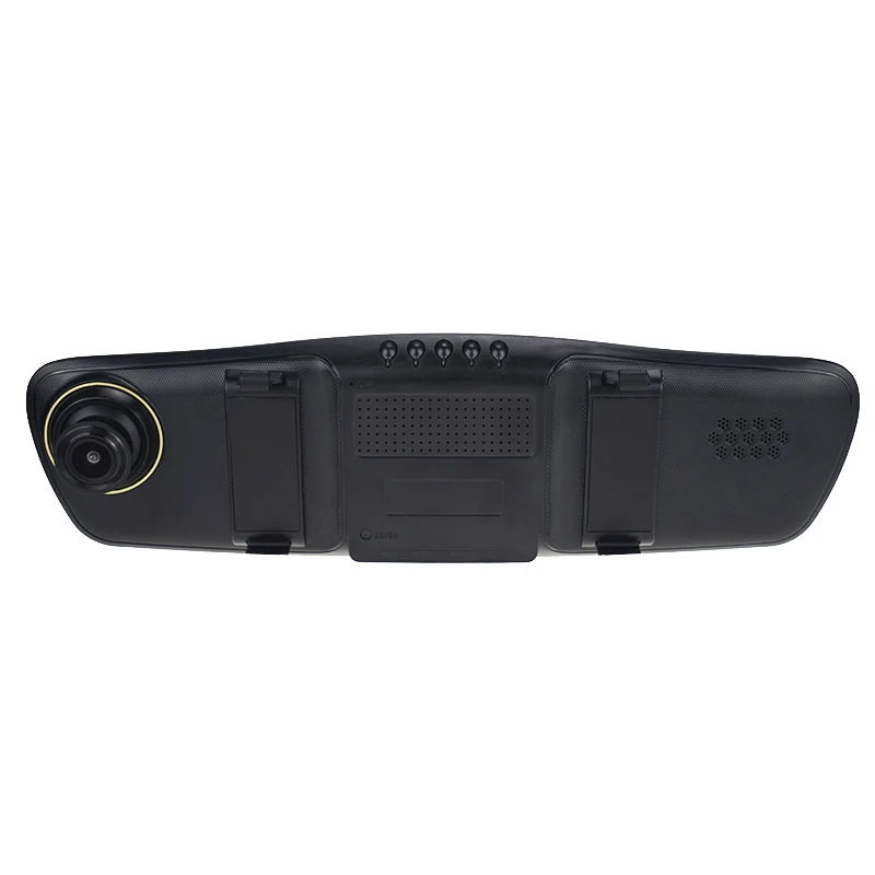 Двойной объектив камеры автомобиля зеркалом заднего вида автомобили dvr Авто