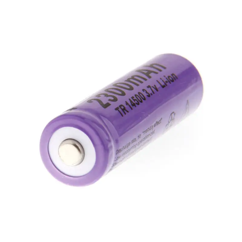 4 шт. литий ионные аккумуляторные батарейки 14500 3 7 в 2300 мАч|li-ion battery|gtf 14500rechargeable battery