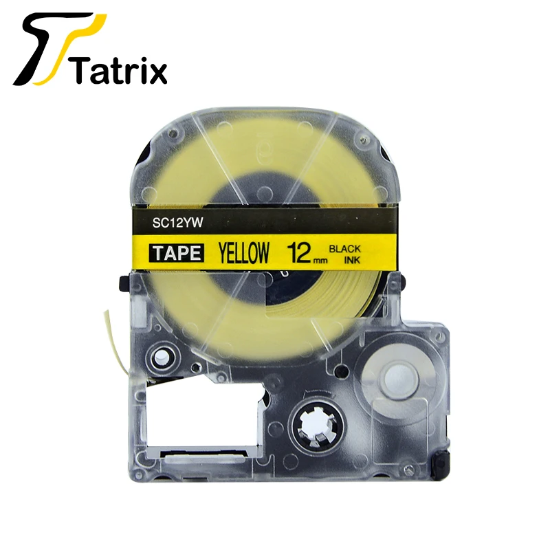 Printer Ribbons LC-4YBW Label Tape For Epson SC12YW for LW-500/LM-700/LW-900P/OK200/OK300/OK500P/OK720/OK900P/LW-300/LW-400 | Компьютеры и