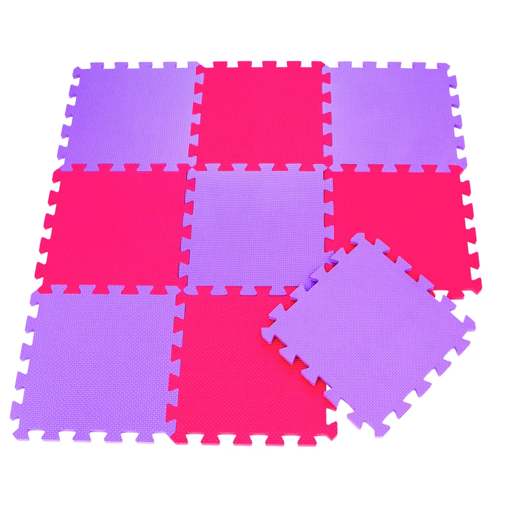 9 шт. детский коврик для ползания из пены ЭВА 2 цвета|foam baby play mats|activity matbaby mat |