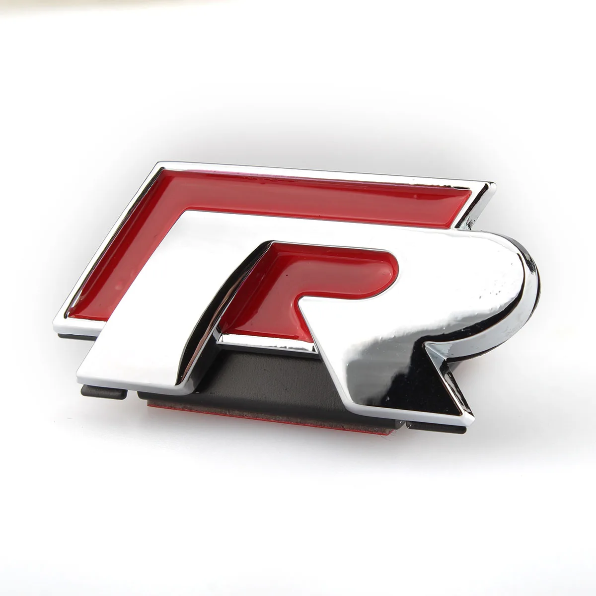 Передняя Хромовая красная R Line значка наклейка на гриль металлическая с