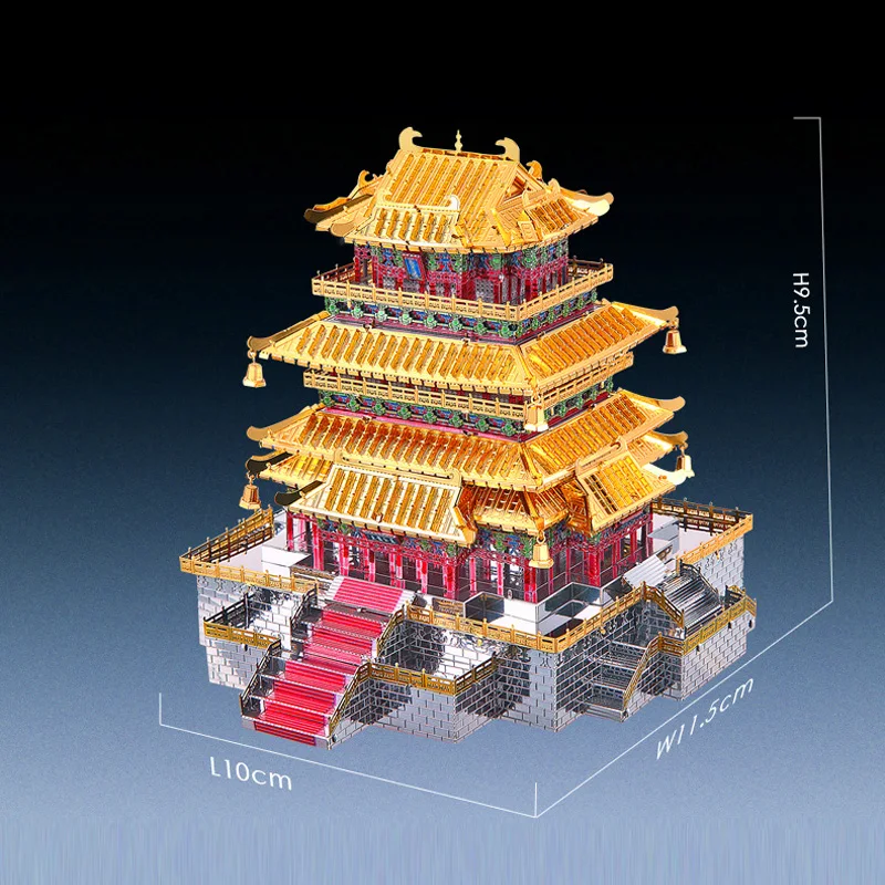 Металлический 3D-пазл Piececool P109 сборная Модель для сборки своими руками лазерная
