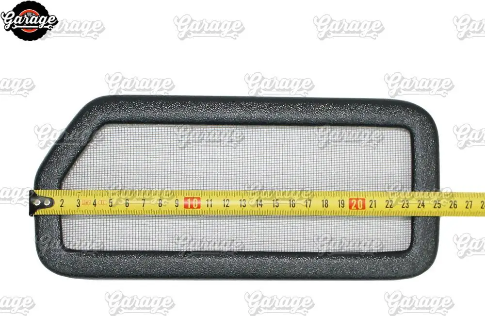 Filter mesh for Renault Sandero 2014- under jabot ABS plastic accessories guard function cover protective pad car styling tuning |
