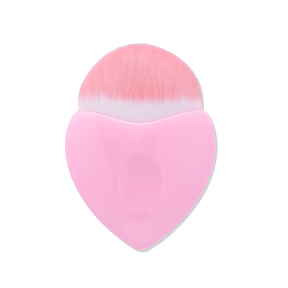 1 предмет красивые модные профессии косметический розовый в форме сердца Румяна