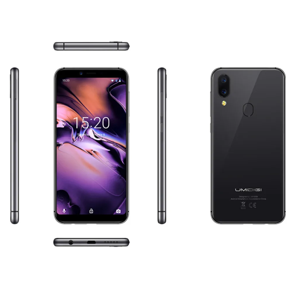 UMIDIGI UMI A3 2 ГБ Оперативная память 16 Встроенная MTK6739 1 5 ГГц 4 ядра дюймов HD + полный