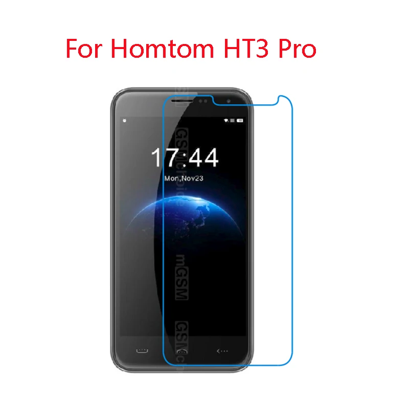 For HomTom HT3 2-Pack) 9H гибкий стеклянный протектор экрана для HOMTOM ZOJI S12, Z9, 11,8, 33, S99i, HT70, 26,16, 10,8, 6,3 - Цвет: For HomTom HT3