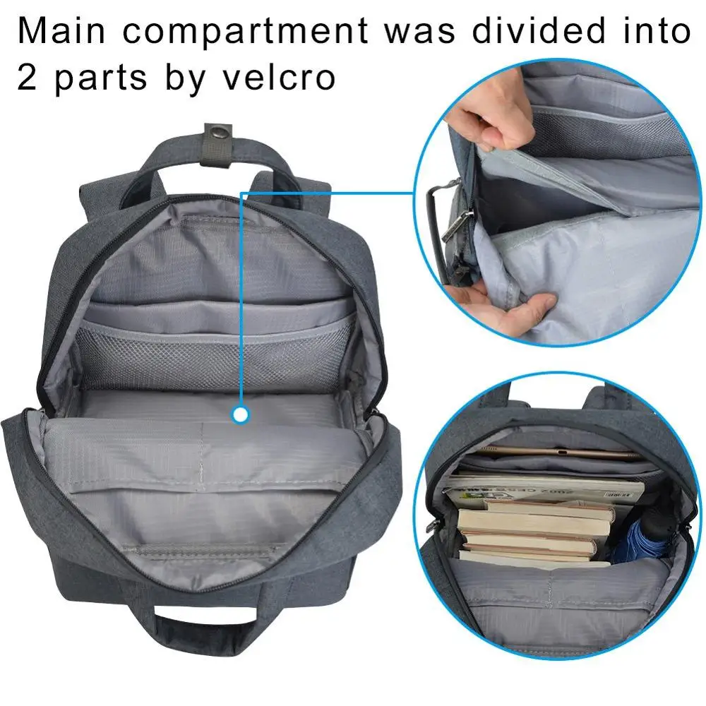 Рюкзак для камеры сумка DSLR/SLR водонепроницаемый с отделением ноутбука 14 дюймов