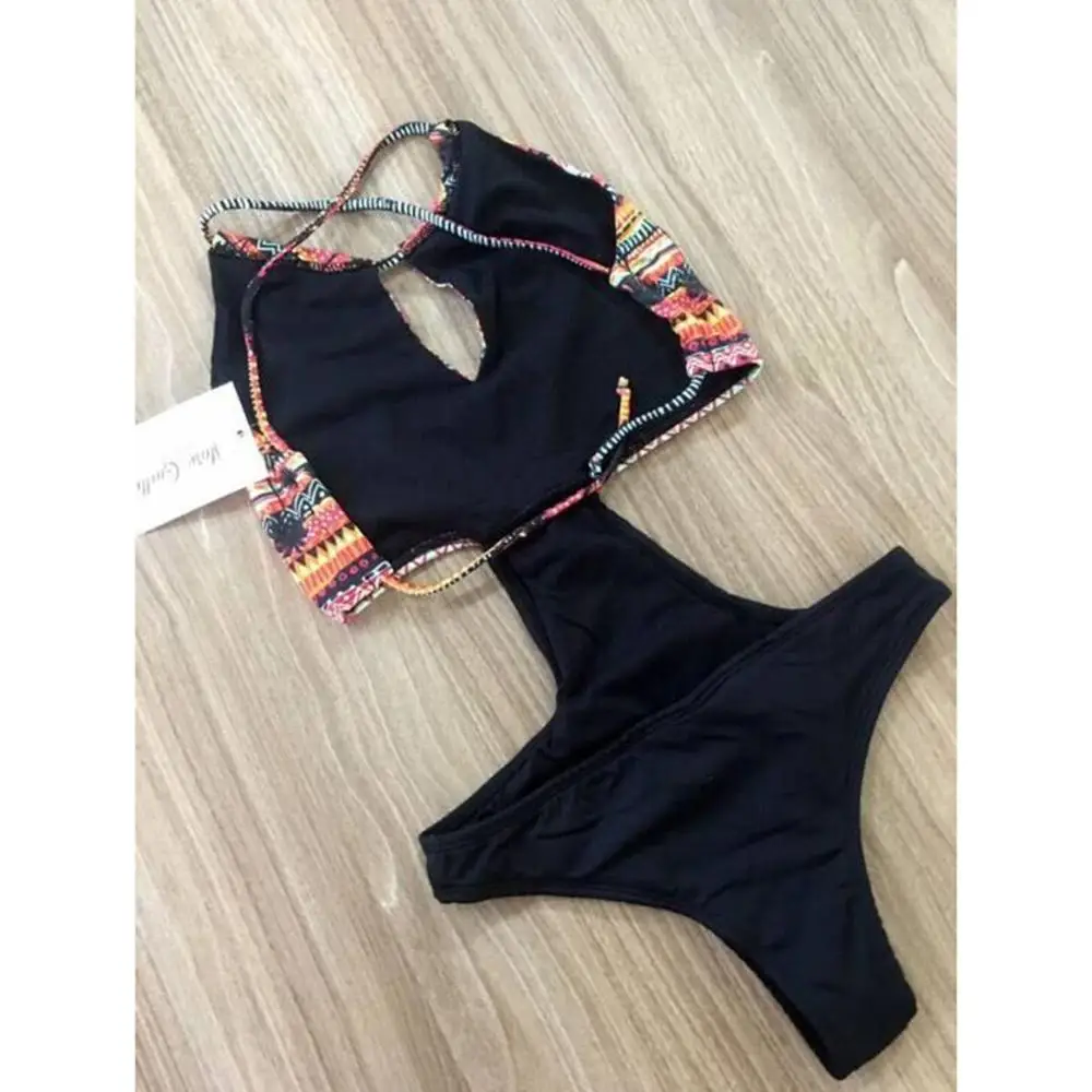 Женский купальник с принтом Maillot De Bain Femme A50 модный сексуальный купальник-бикини