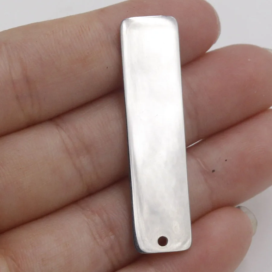 Fnixtar зеркальная полировка Нержавеющая сталь квадратные штампованные подвеска