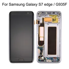 Оригинальный ЖК экран и дигитайзер в сборе для Galaxy S7 Edge / G935F с