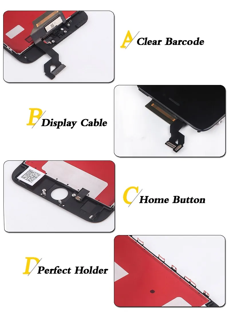 

Sintron OEM For iPhone 5S Screen Replacement Fully Assembled Black Panel Display Including Original Parts With Free Repair Tools