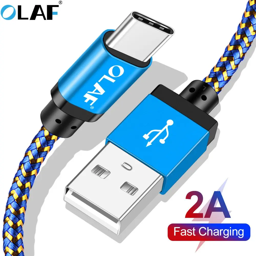 OLAF USB Type C кабель для Samsung S10 S9 S8 Oneplus 6t быстрая зарядка телефона c Xiaomi mi9 Redmi note 7