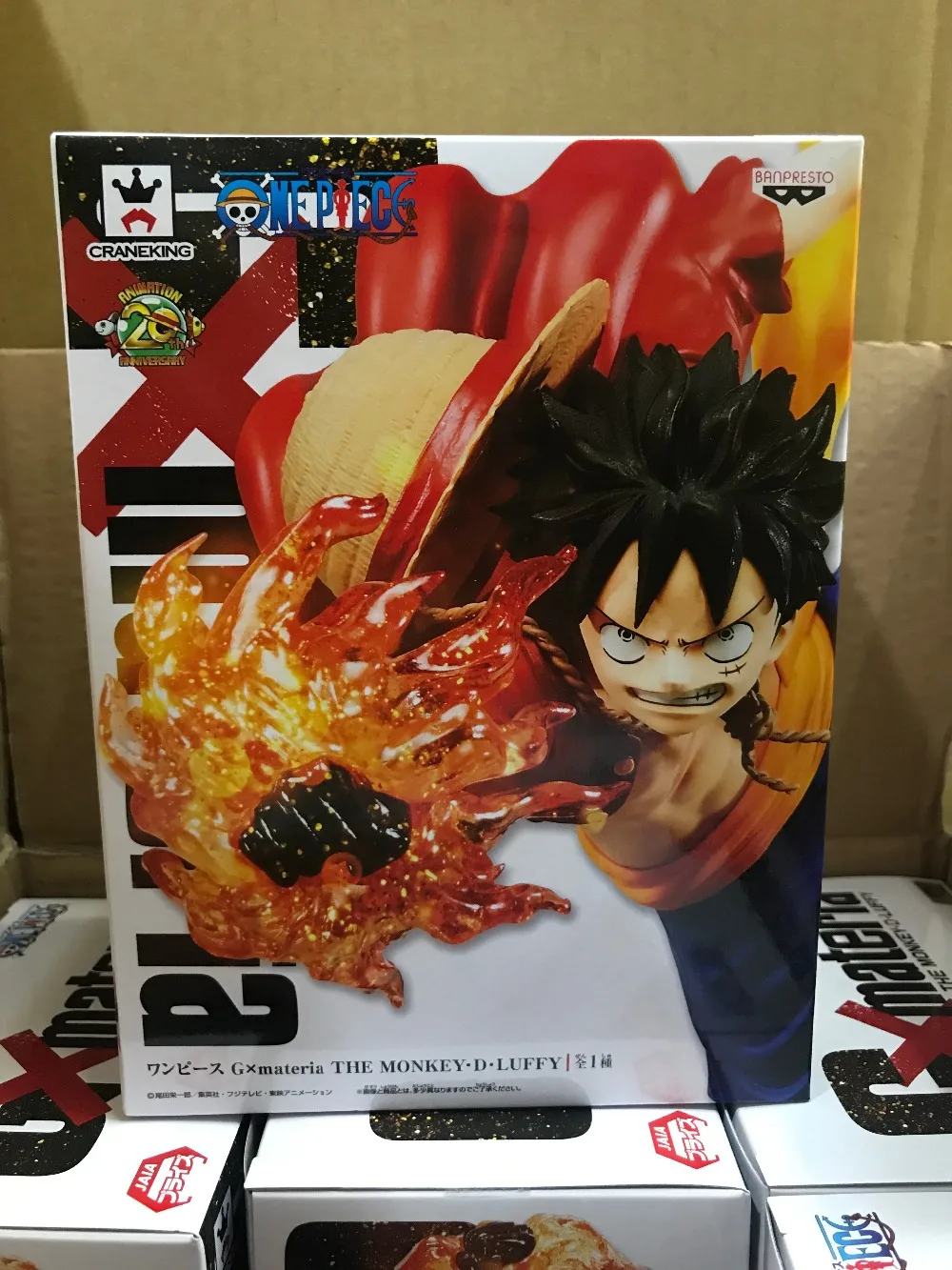 Оригинальная фигурка банpresto цельная обезьянка D. Экшн-фигурка Luffy G X Materia из ПВХ -
