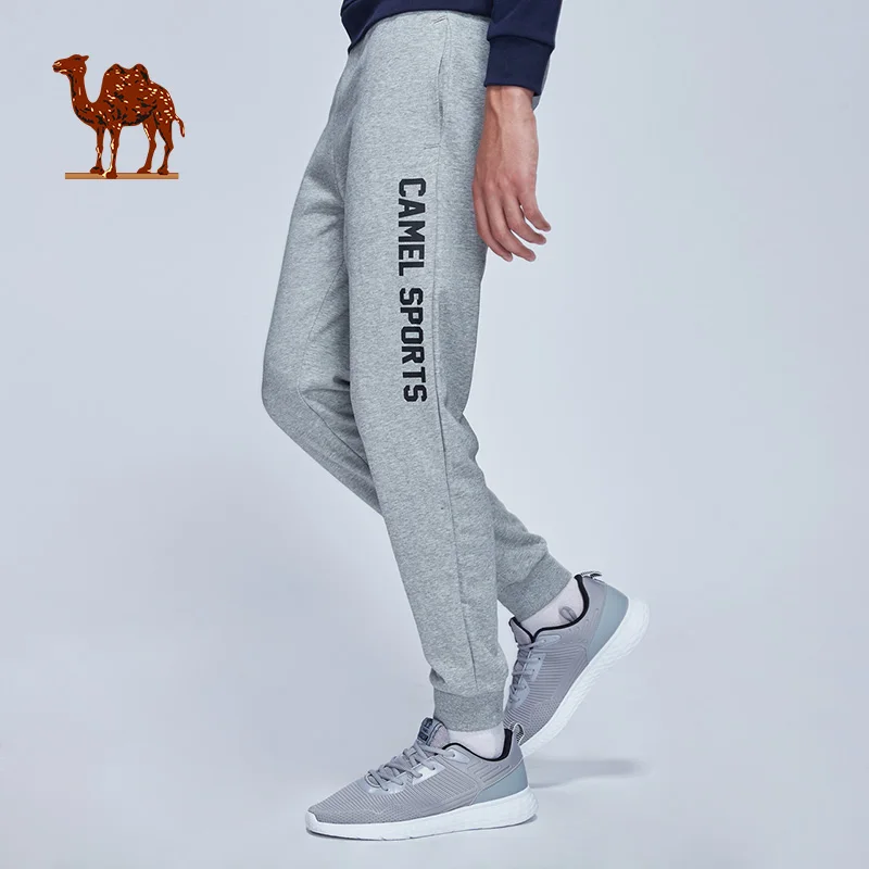 CAMEL мужские спортивные брюки повседневные тонкие для бега мягкая кожа против