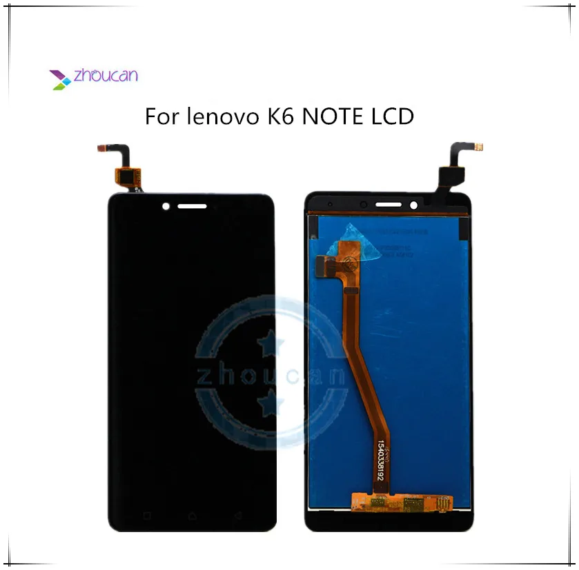 100% Протестировано на 5 &quotLenovo K6 Note ЖК-дисплей Панель с кодирующий преобразователь