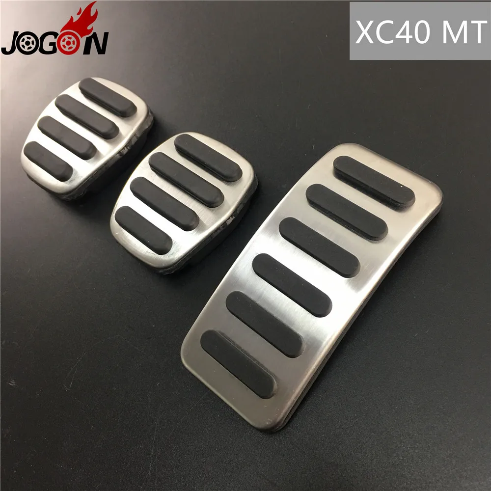 Для Volvo XC60 S60 V60 S80 XC90 S90 V90 XC40 V40 S40 C30 газовый топливный ускоритель сцепления педаль тормоза Накладка на MT