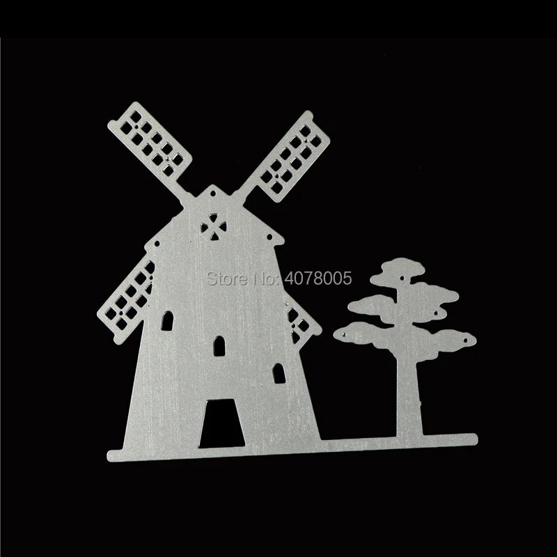 2018 METAL CUTTING DIES die cut windmill DIY Scrapbooking card pinwheel fan party decorative embossing folder stencils template | Дом и сад