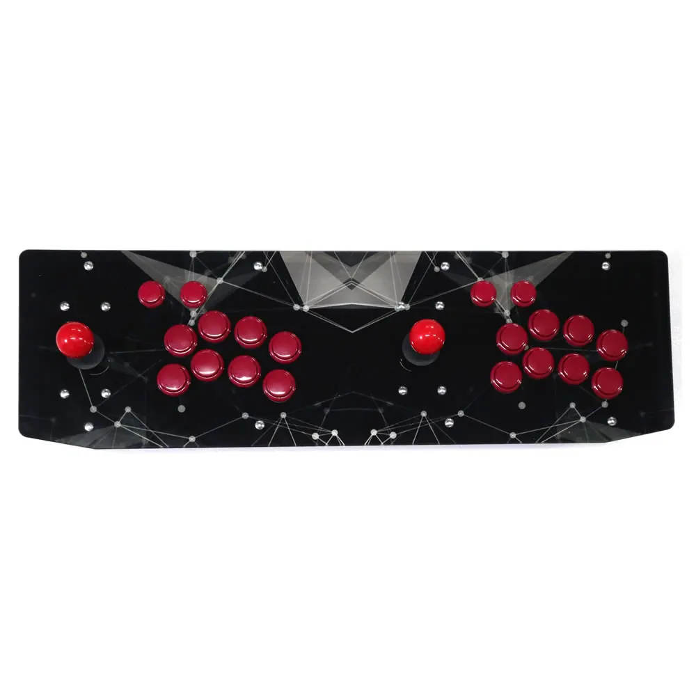 Металлическая Ретро аркадная игровая консоль для двух игроков 64 Гб/128 ГБ