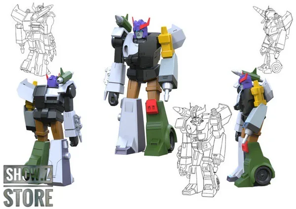 [Show. Z Store] BlueLobster BL-01 BL01 X-Frank Autobot X Spike трансформация фигурка
