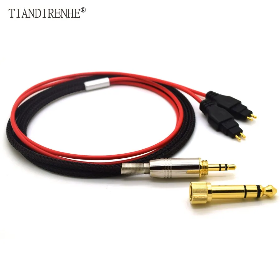 Tiandirenhe кислородный медный запасной кабель для наушников Sennheiser HD525 HD545 HD565 HD650 HD600
