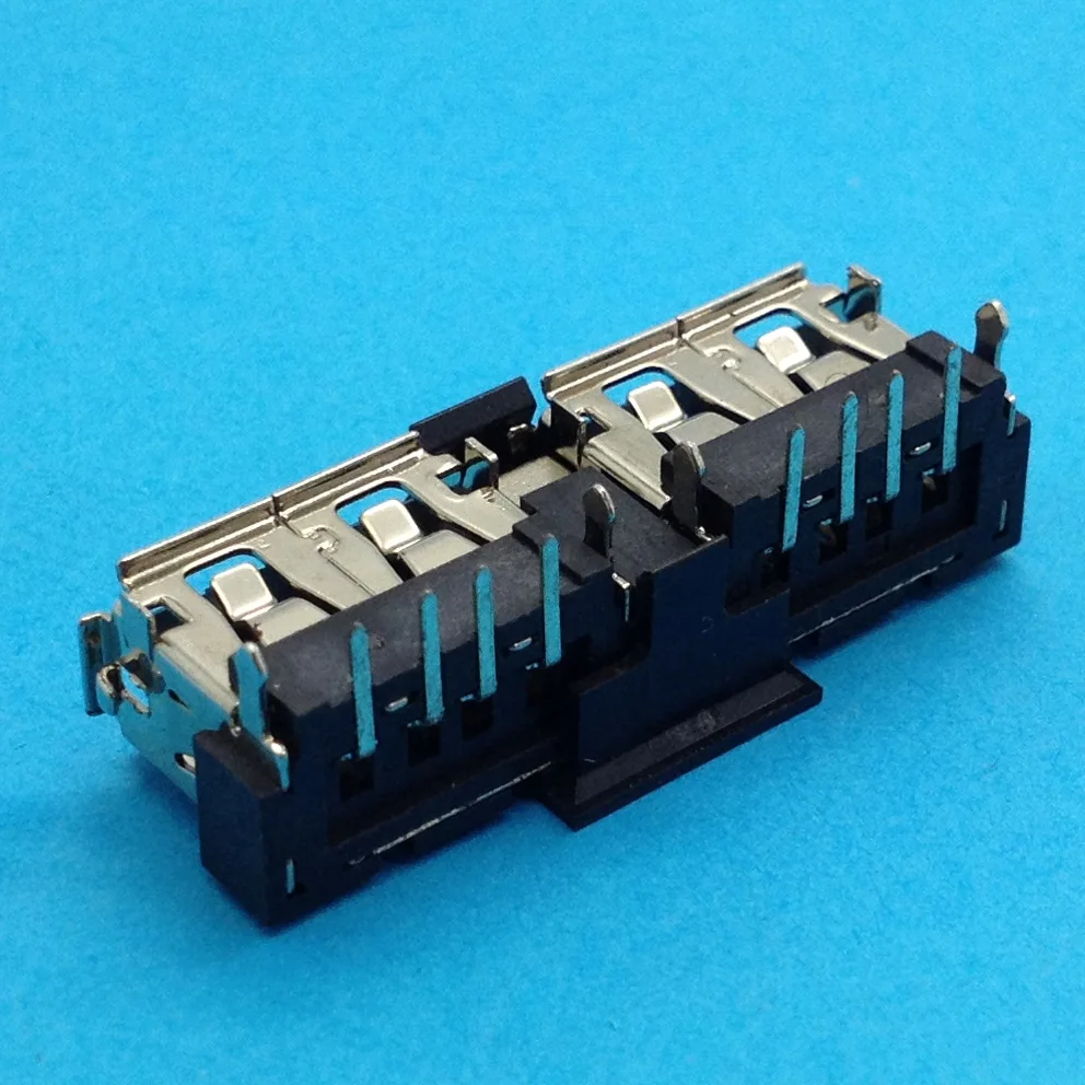 1 шт. 30 двойной USB разъем 2 0 Новый для ноутбука Asus K40AF K40IN K40AB K40AD K40C X8A X8AAF|laptop usb jack|usb