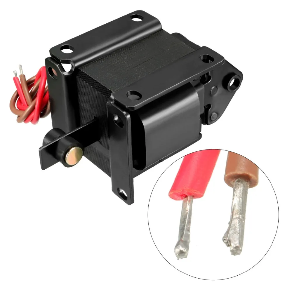 UXCELL 1 шт. Электромагнит постоянного тока 220V 14.7N/0,5 кг/3 кг/10/15/25 мм тестовая Тип открытая рамка прямолинейного движения с хорошим качеством, электромагнит