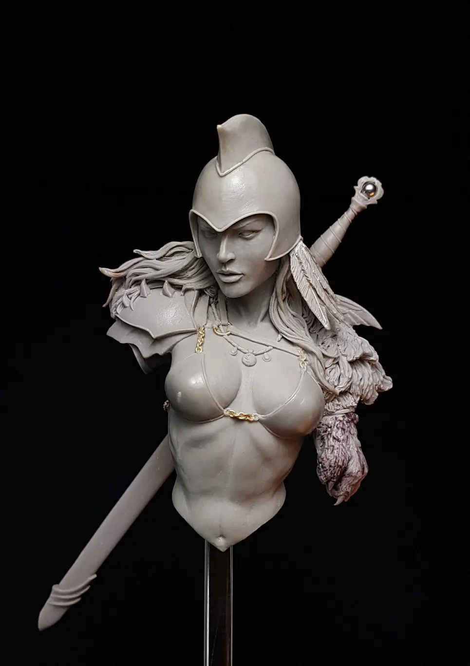 [Loong Way Miniatures] Joapala Studio Aeringunr Бюст Смола миниатюрная | Игрушки и хобби