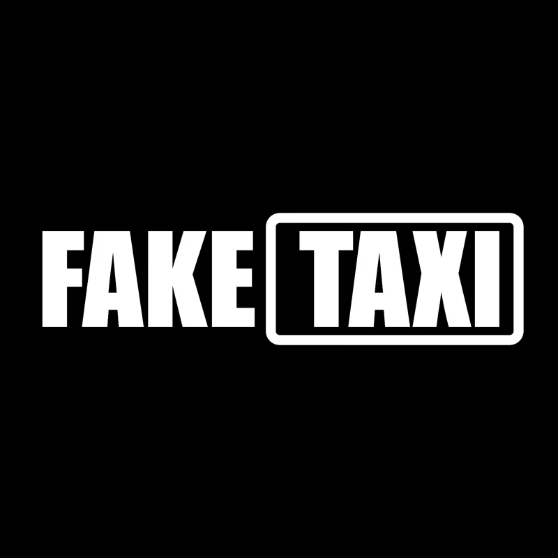 15*4 см Автомобильная Наклейка 3D поддельная такси модная наклейка на автомобиль