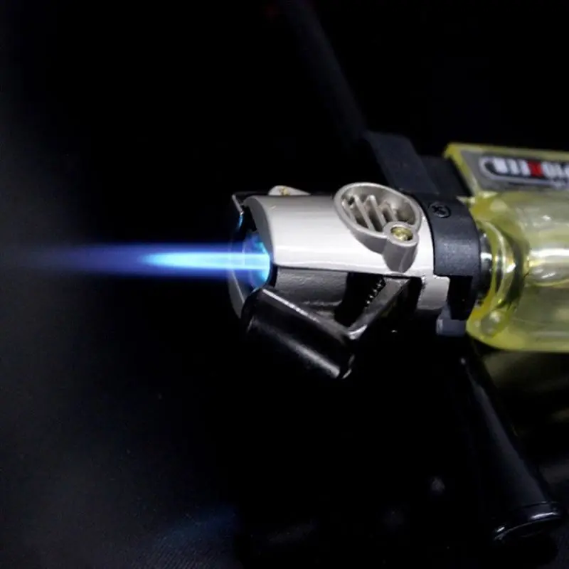 Синяя Зажигалка для сигар индивидуальная маленькая Сварочная горелка