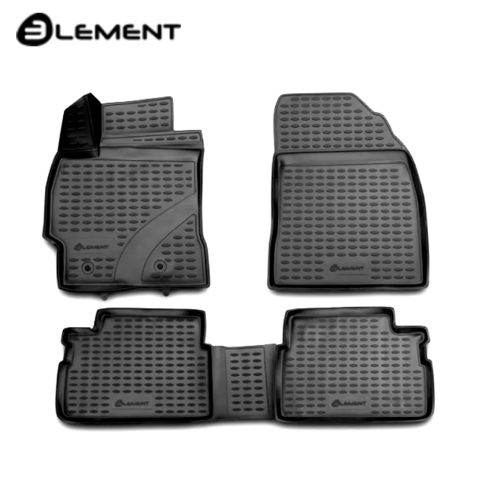 Для Toyota Corolla E150 2007 2013 Коврики 3D в салон 4 шт./компл. полиуретан Element NLC3D4815210k|mats for toyota