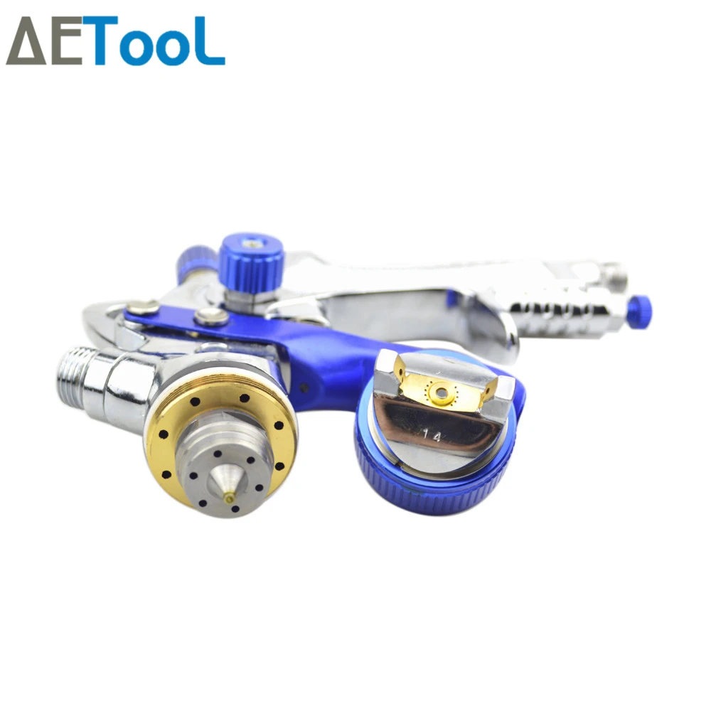 AETool 1.4 мм Сопла Аэрограф Профессиональный HVLP Spray Gun для Окраски Автомобилей