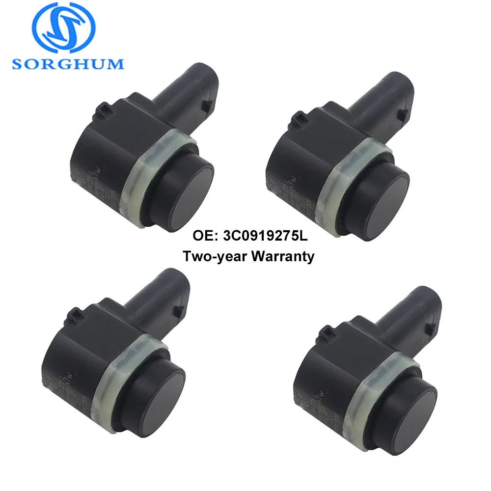 

Автомобильный датчик парковки pdc 3C0919275L, 4 шт., подходит для VW Passat 3C B6 Jetta Tiguan Touran Golf 3 Audi Q7 3C0919275A 3C0919275E
