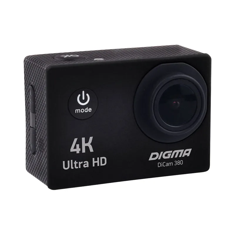 Экшн камера Digma DiCam 380 черный|Экшн-камеры| |