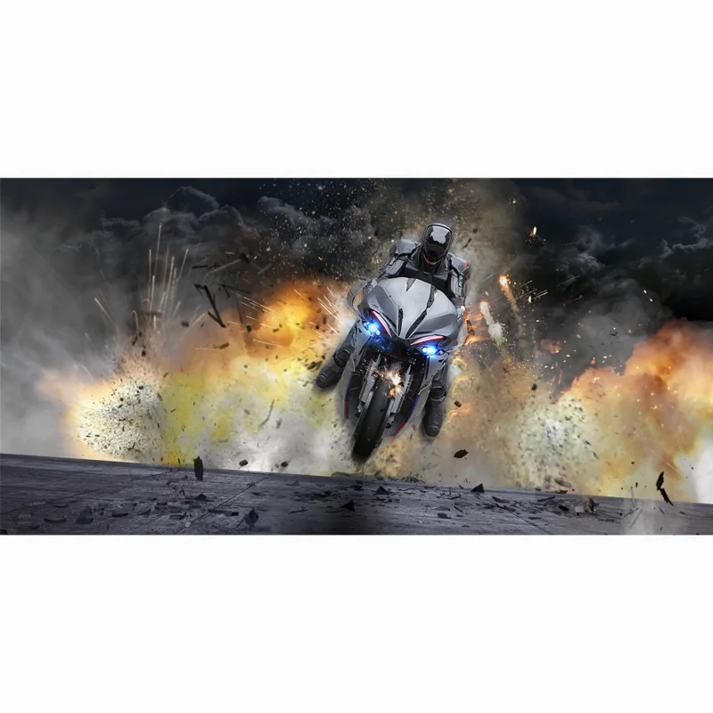 Пляжное полотенце 70*140 см летние банные полотенца Robocop из бамбукового волокна с