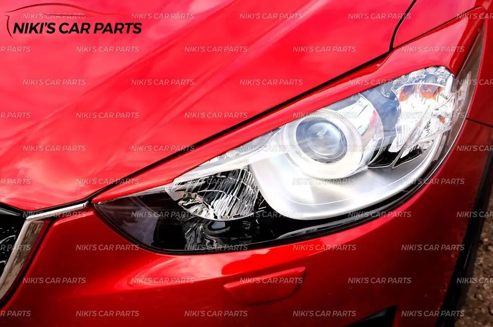 Брови на фары чехол для Mazda CX5 2011- ABS пластиковые реснички ресницы для украшения автомобиля Стайлинг тюнинг