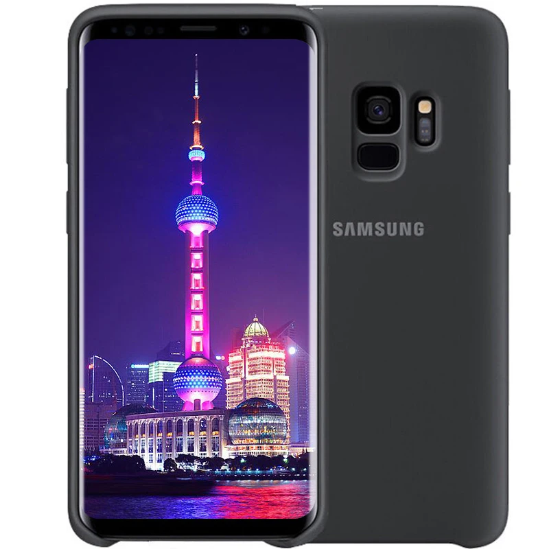 Силиконовый чехол S9 S 9 Plus для Samsung оригинальная облегающая задняя крышка 360