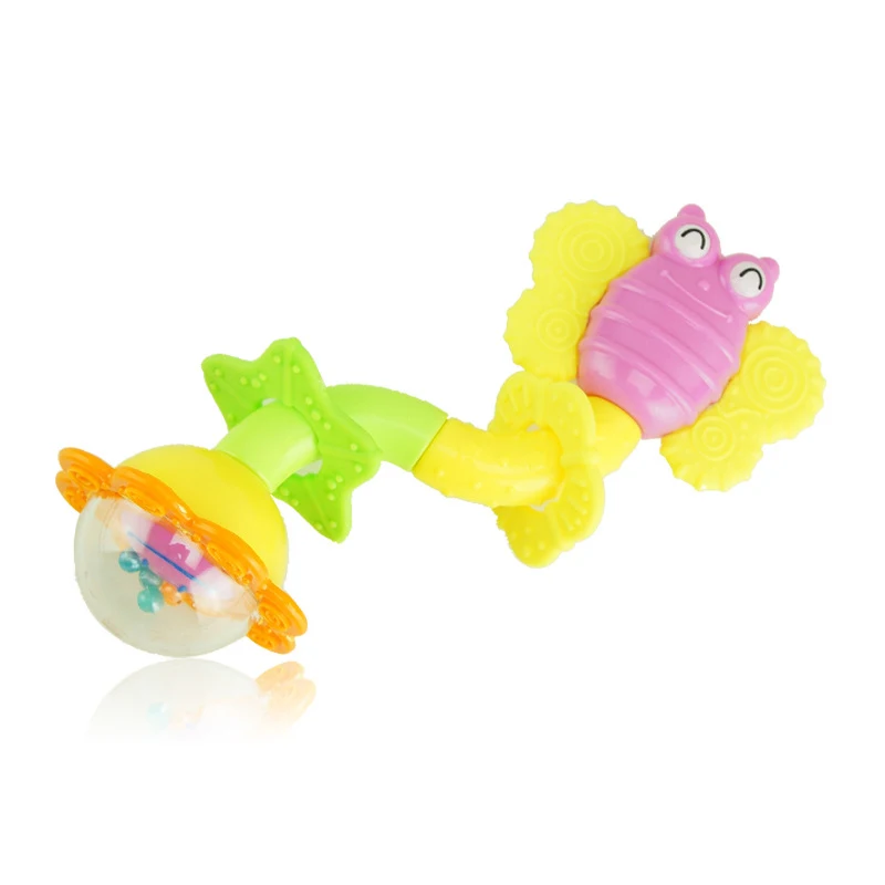 Милые животные детские жевательные игрушки прорезыватели для зубов кольцо