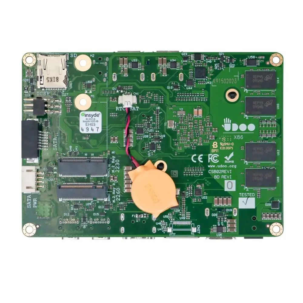 Магазин shenzhenчайник UDOO X86 advanded Plus SBC Intel N3160 2 24 ГГц 4 Гб DDR3L|Детали и аксессуары для