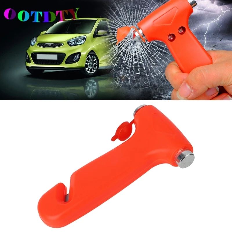 

Инструмент для разбивания стекла OOTDTY, 2 в 1, аварийный, безопасный выход