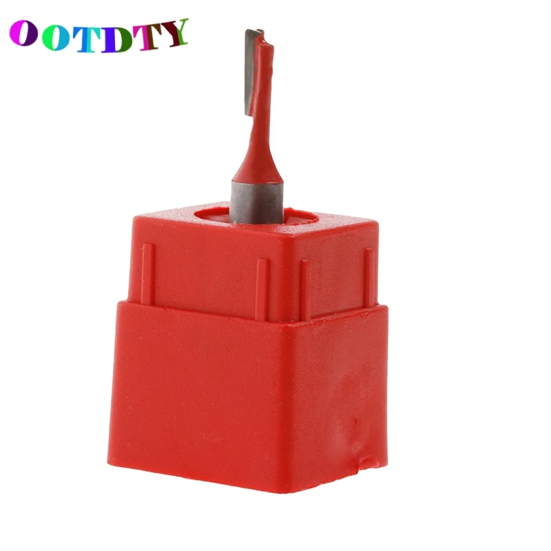 OOTDTY 1/4 &quotхвостовик 1/8&quot лезвие прямые карбида Одна Флейта наконечником для