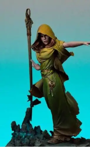 1/24 шкала 70 мм resin смола фигура Женская мага