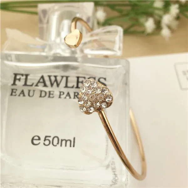 2018 NEW Winding Openings Bangles Love Bracelets For Women Gold Pulsera Jewelry Stainless Femininas Female Bangle | Украшения и