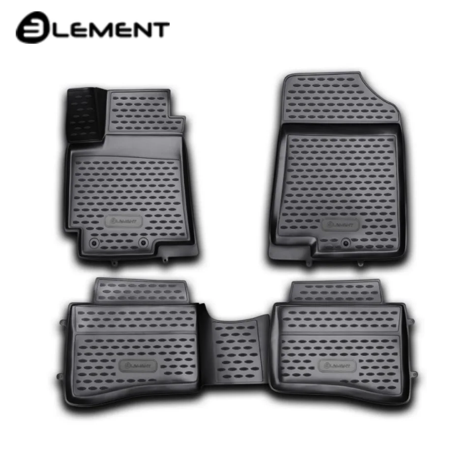 Для Kia Rio 2011 2016 Коврики 3D в салон 4 шт./компл. полиуретан [Element NLC3D2538210H]|3d floor mat|floor matfloor