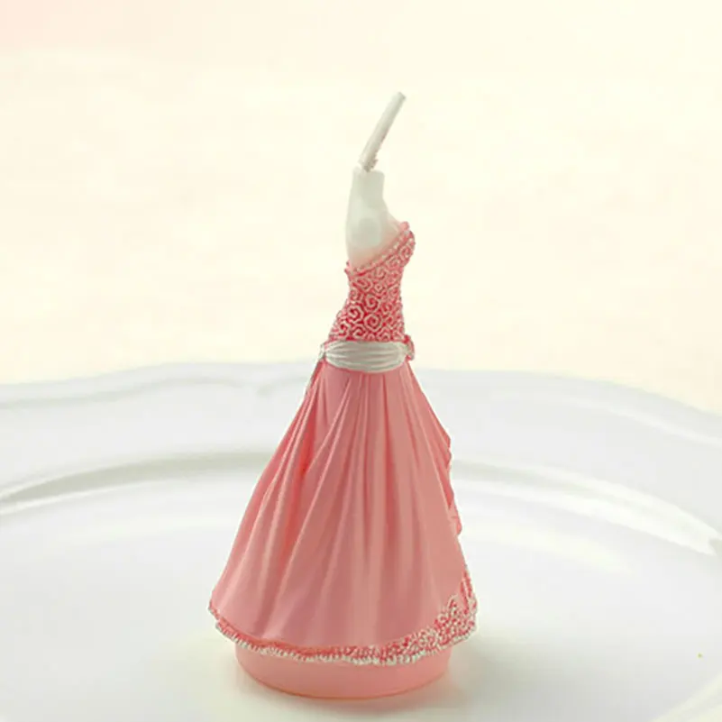 Romantic Scented Candles Creative Valentine's Day Gift Rose Wedding Wax Candle Cake Decoration vela aromatizada bougie mariage | Дом и сад