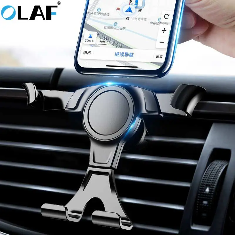 Универсальный автомобильный держатель для телефона OLAF iPhone XS 7 с креплением на