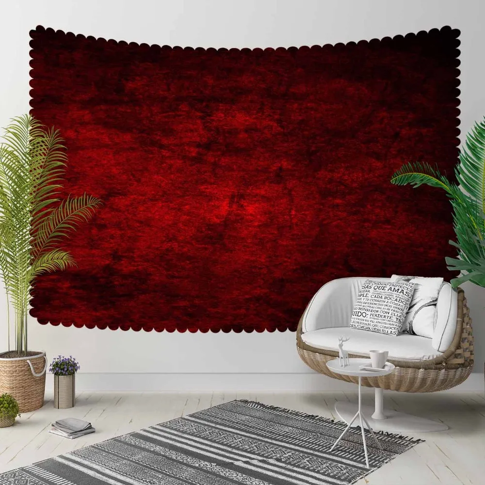 Еще красные черные Ретро абстрактная акварель старения блеск 3D печати